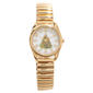 Gold-Tone Expansion Band Watch w/Christmas Tree Dial - PT10164C - image 1