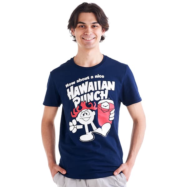 Young Mens Hawaiian Punch Short Sleeve Graphic Tee - image 