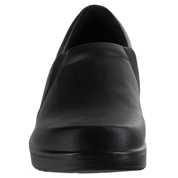 Womens Easy Works by Easy Street Tiffany Black Work Clogs