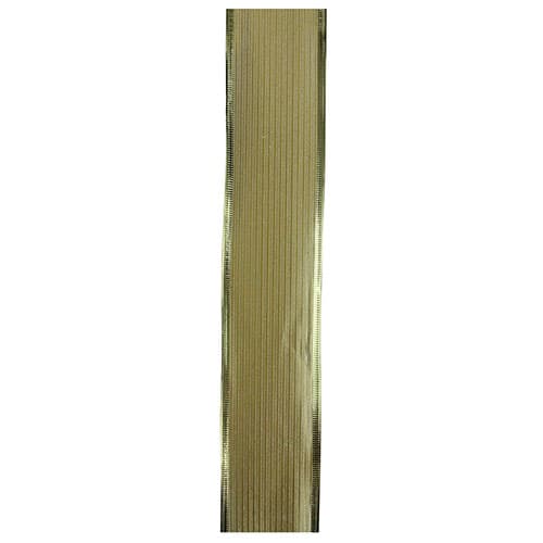Northlight Seasonal 12pk. Gold Wired Ribbon