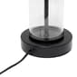 Simple Designs Encased Metal & Clear Glass Table Lamp - image 5