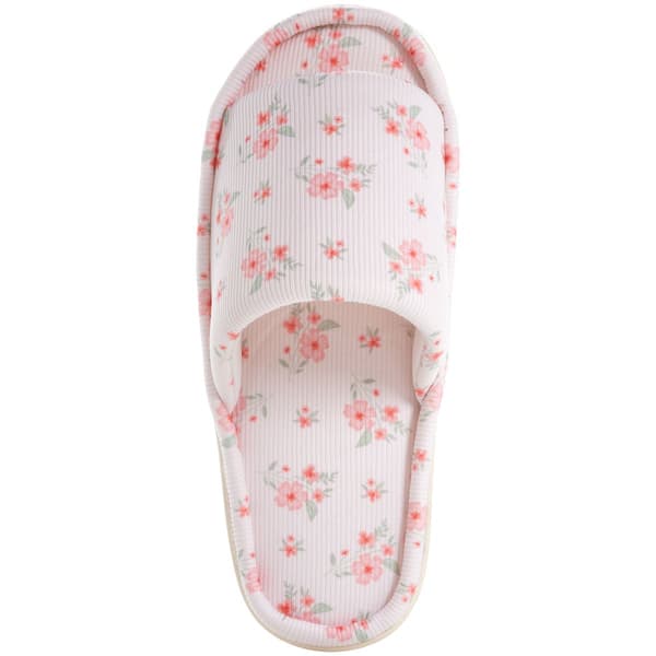 Womens Ella & Joy Ditsy Floral Slide Slippers