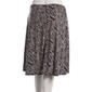 Womens NY Collection Pull On Abstract Leaf Skirt - image 3