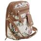 MultiSac North/South Floral Zip Around Crossbody - image 2
