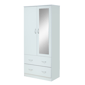 L''Baiet Freestanding Wardrobe Armoire with Full-Length Mirror - image 1