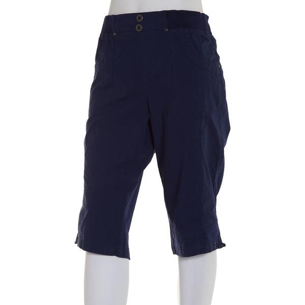 Womens da-sh Vanessa Solid Skimmers Pants - image 