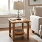 Fairway Avenue Home(tm) Solid Acacia Architectural End Table - image 1