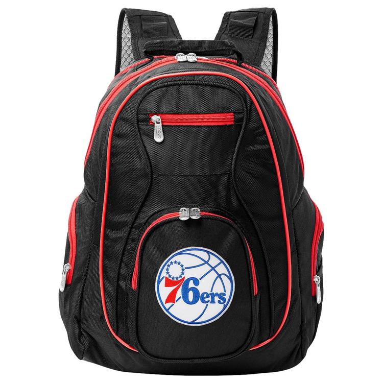 MOJO Philadelphia 76ers Black w/ Red Trim Backpack