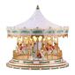 Mr. Christmas 17in. Animated Deluxe Crystal Carousel - image 3