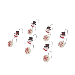 Avanti Patchwork Plaid Shower Hooks