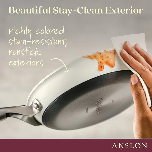 Anolon&#174; Achieve Hard Anodized Nonstick 8.25in. Frying Pan