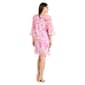 Womens R&M Richards Keyhole Neck Ruffle Sleeve A-Line Dress - image 3