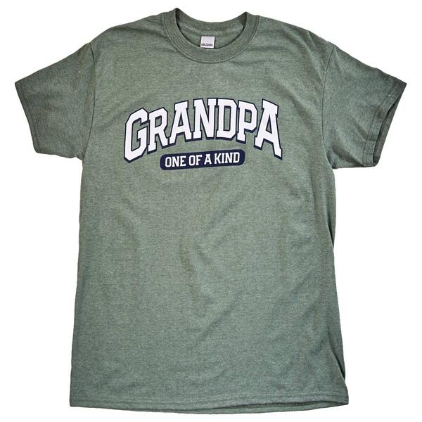 Mens Grandpa One of a Kind Short Sleeve Graphic Tee - image 
