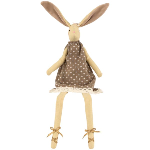 Northlight Seasonal Sitting Ballerina Girl Bunny Easter Figurine