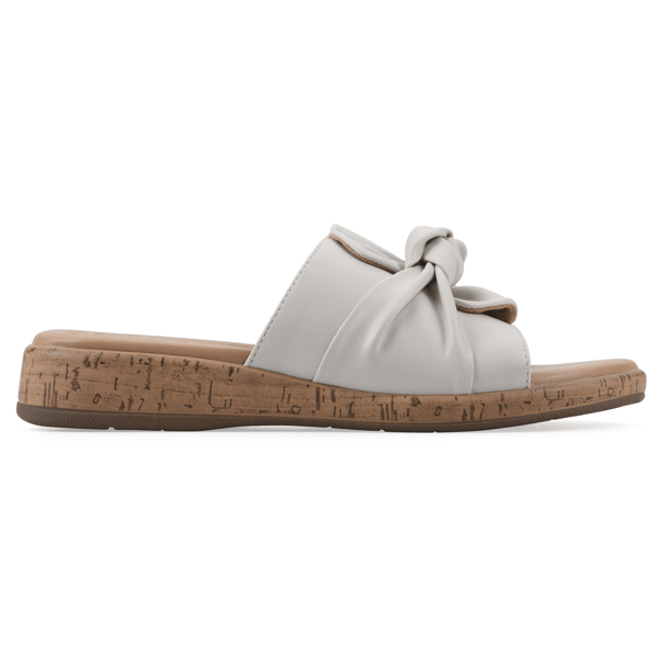 Womens Cliffs by White Mountain Bonelle Slide Sandals