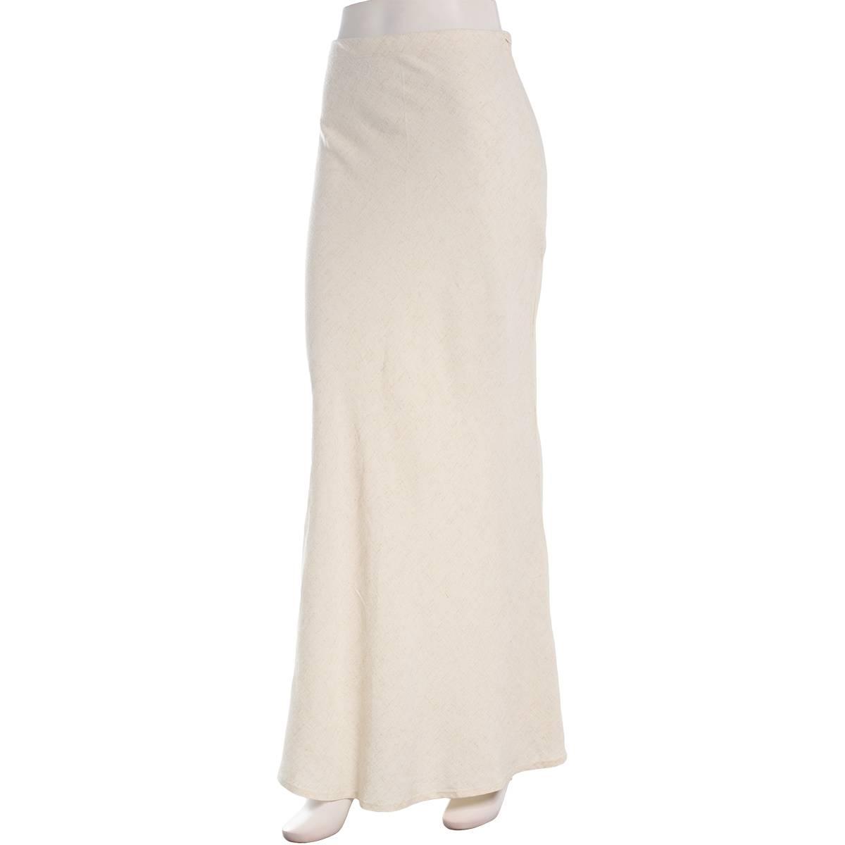 Juniors Hunter & Brown Linen Blend Maxi Skirt