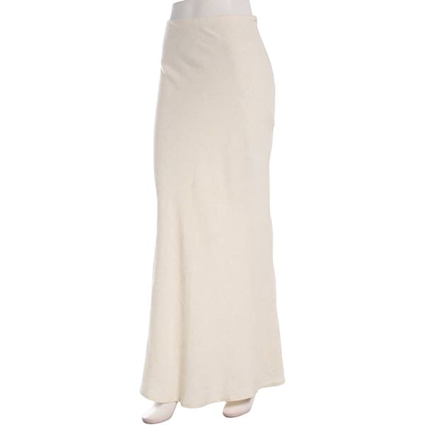 Juniors Hunter & Brown Linen Blend Maxi Skirt - image 