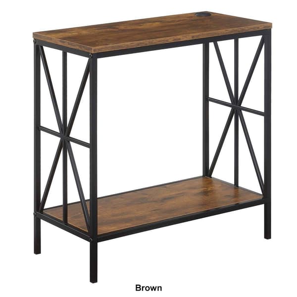 Convenience Concepts Tucson Starburst Chairside End Table