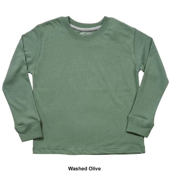 Boys (4-7) Architect® Long Sleeve Crew Neck Tee