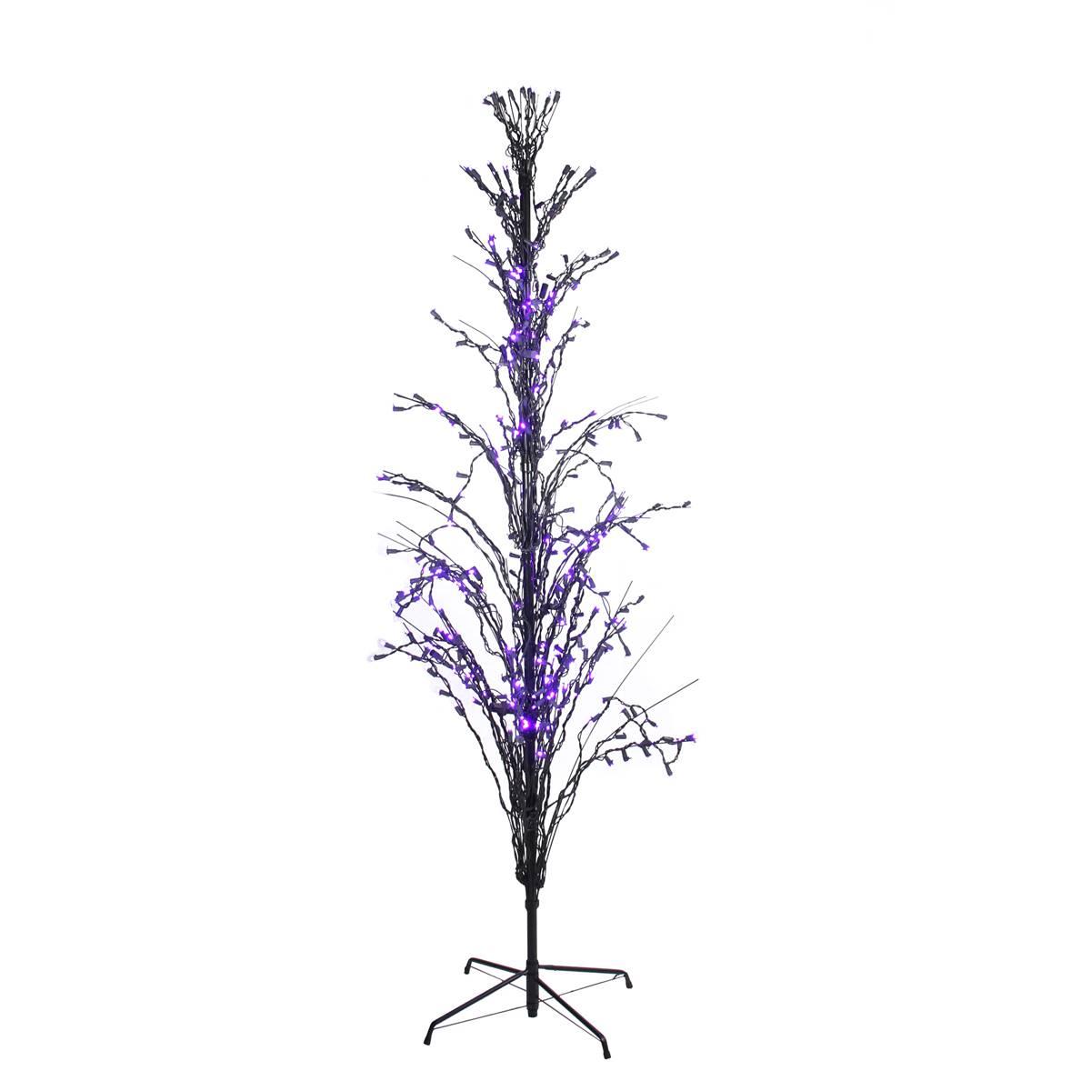 Northlight Seasonal 6ft. Purple Light Outdoor Halloween...