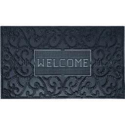 Welcome Tahoe Scroll Rubber Doormat