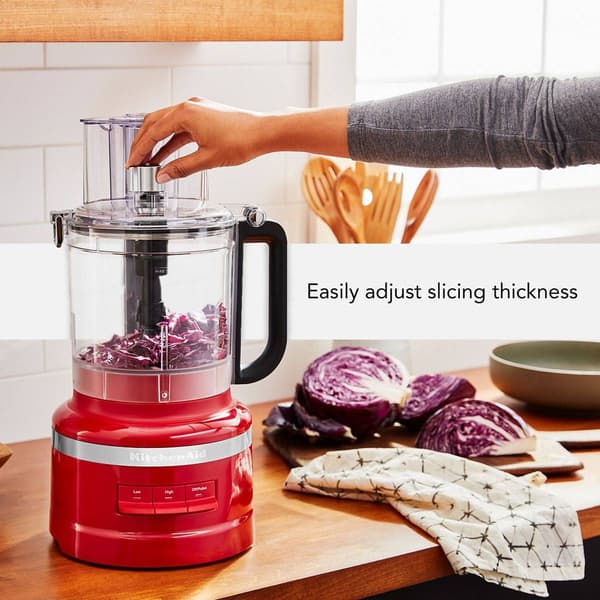 KitchenAid&#174; 13 Cup Food Processor w/ Dicing Kit - Red