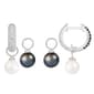 Splendid Pearls Interchangeable Pearl Huggies Earrings - image 1