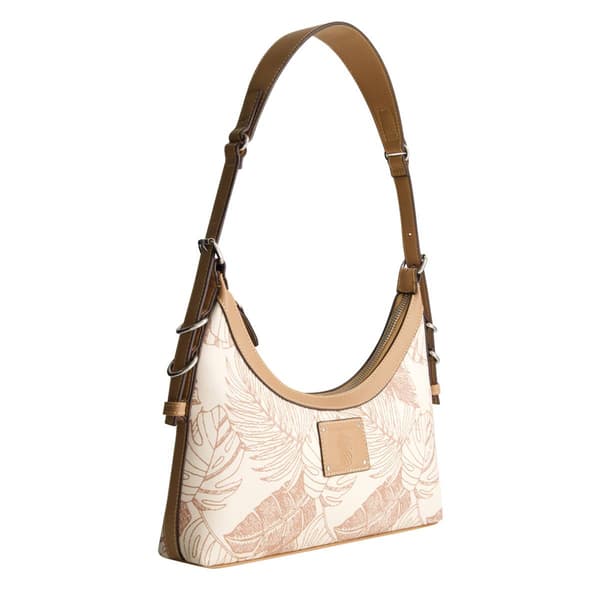 Tommy Bahama Graphic Leaf Print City Hobo