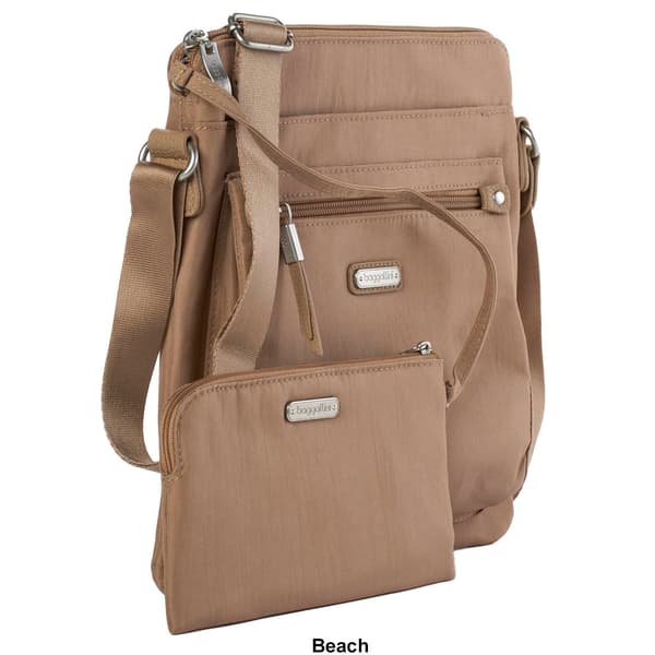 Womens Baggallini Go Bagg Crossbody w/RFID Wristlet