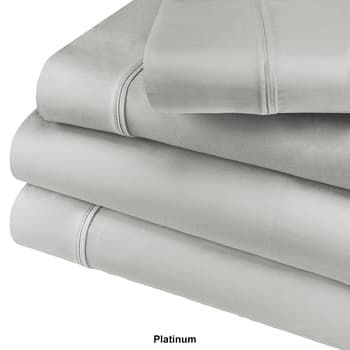 600 TC Thread Count Deep Pocket 4 Piece Olympic Queen Sheet Sets