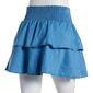 Juniors No Comment Tara Tiered Denim Skirt - image 2