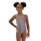 Toddler Girls Dolfin(R) Floret Criss-Cross One Piece Swimsuit - image 1