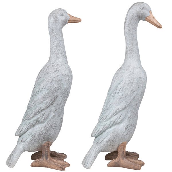 Northlight Ducks Outdoor Garden Statues, Set of 2