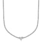 Splendere Sterling Silver Heart Necklace - image 2