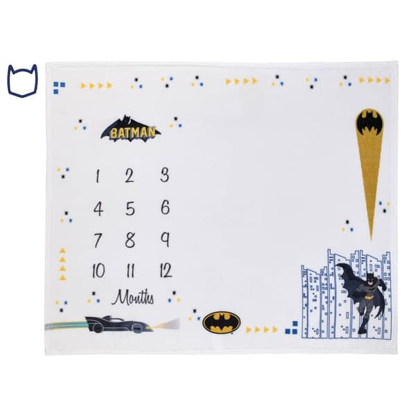 Warner Bros. Batman&#8482; Milestone Baby Blanket