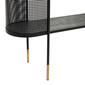 9th &amp; Pike® Oval Metal Wrapped Console Table - image 3
