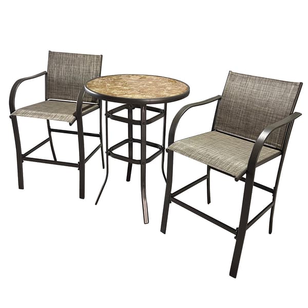 Carrara 3pc. Sling Pub Set