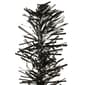 National Tree 2ft. Black and Orange Tinsel Tree - image 2
