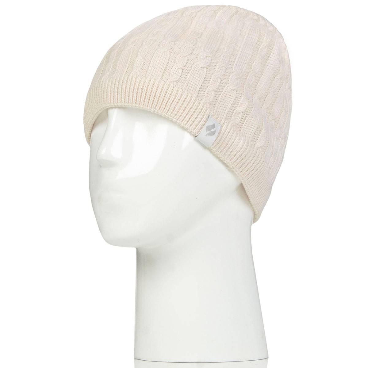 Womens Heat Holders Anna Lite Hat - Cream