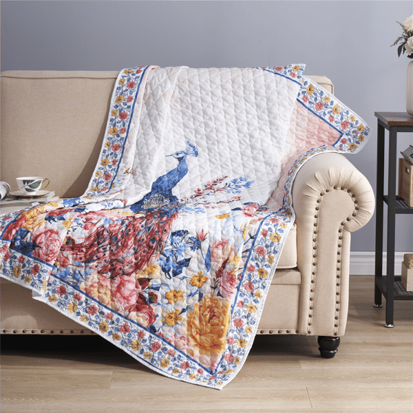 Greenland Home Fashions&#8482; Huntington Reversible Quilted Throw