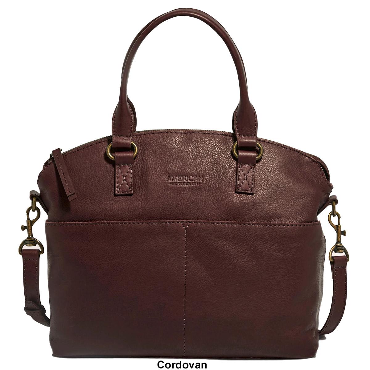 American Leather Co. Carrie Dome Satchel