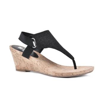 Boscov's white sale sandals