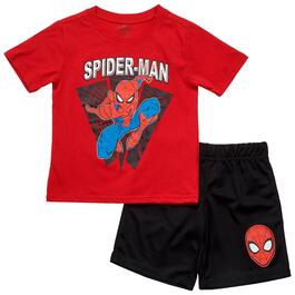 Boys &#40;4-7&#41; Spider-Man 2pc. Tee & Shorts Set - Red
