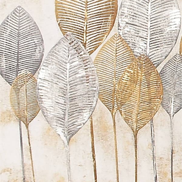 CosmoLiving by Cosmopolitan Brown Canvas Wall Art