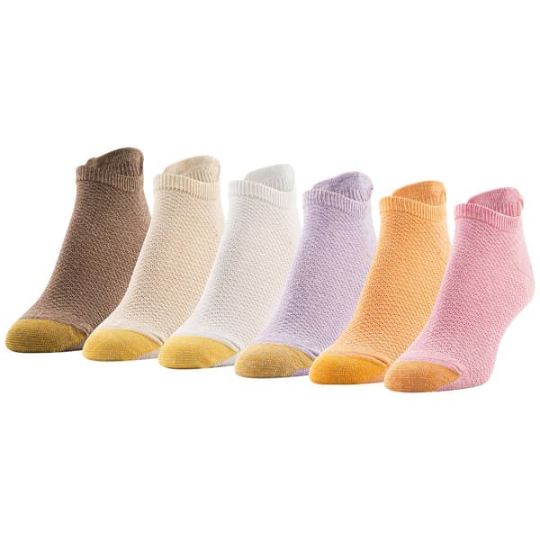 Womens Gold Toe(R) 6pk. Henley Tab Liner 21.00 - image 