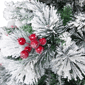 Northlight 6.5ft. Full Flocked Fairfield Fir Christmas Tree - image 5