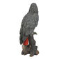 Hi-Line Gift Gabon Parrot On Stump Garden Statue - image 4