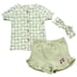 Baby Girl (12-24M) Adley & Hudson Radish Short Set W/ Headband - image 1
