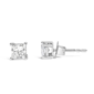 Haus of Brilliance Lab Grown Princess-Cut Diamond Stud Earrings - image 3