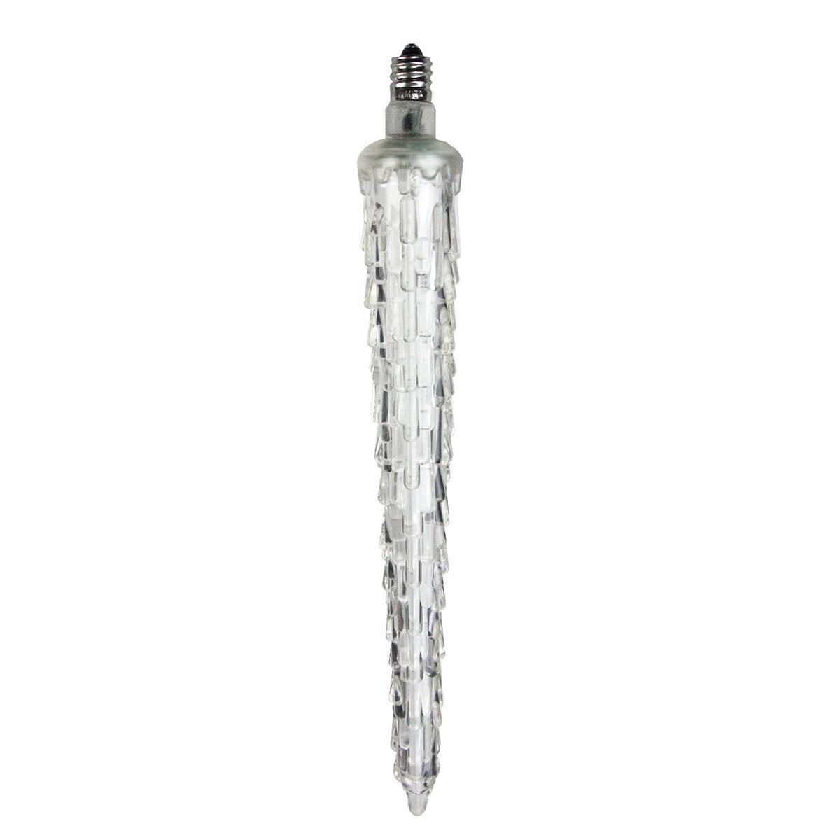 HUB 7in. LED Christmas Icicle Light Bulb